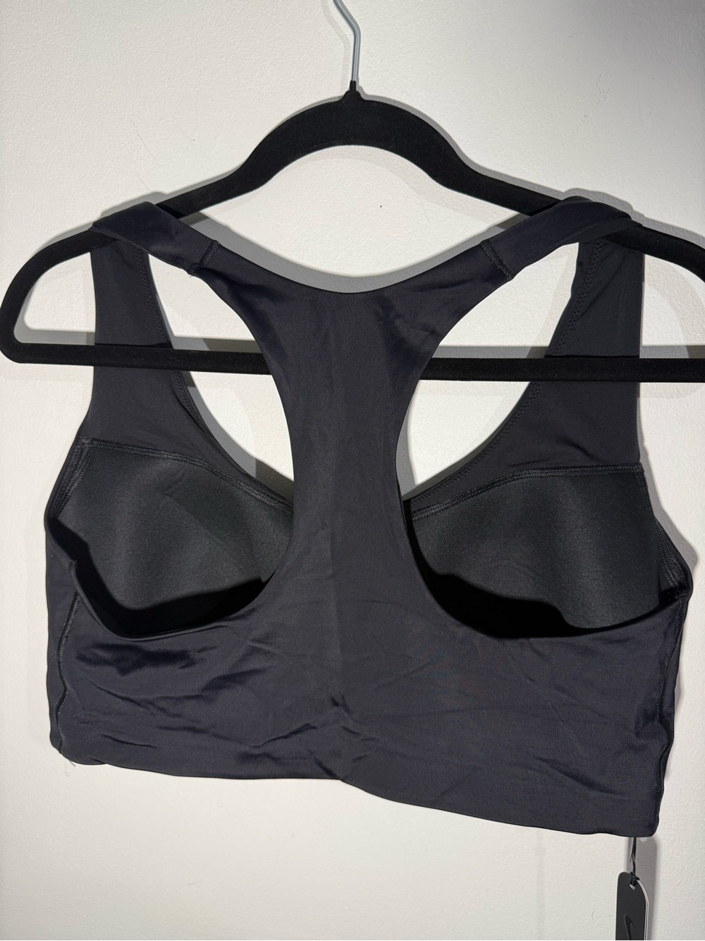 Nike Skims Black Racerback Sports Bra